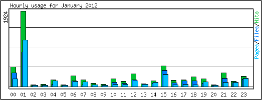 Hourly usage