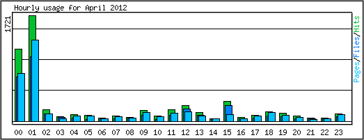 Hourly usage
