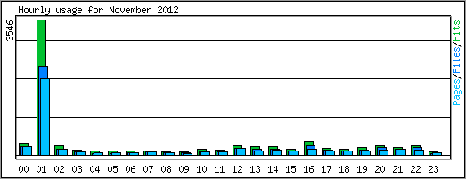 Hourly usage
