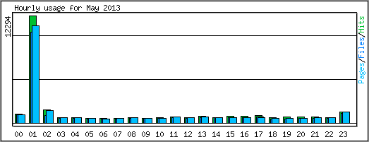 Hourly usage