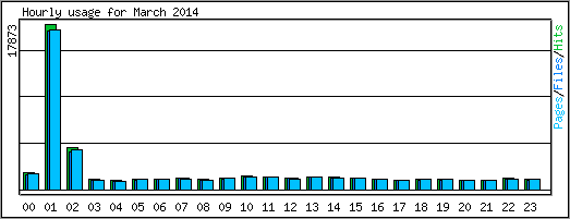 Hourly usage