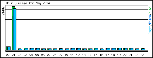 Hourly usage
